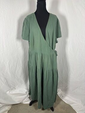 Universal Thread Tiered Wrap Dress